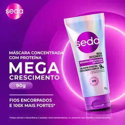 MÁSCARA DE TRATAMENTO CONCENTRADA SEDA MEGA CRESCIMENTO 90G