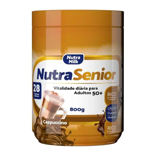 SUPLEMENTO NUTRICIONAL NUTRA SENIOR SABOR CAPPUCCINO 800G