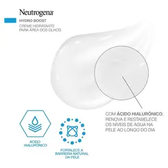 GEL CREME HIDRATANTE PARA OLHOS NEUTROGENA HYDRO BOOST 15G