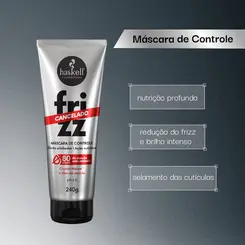 MÁSCARA DE CONTROLE HASKELL FRIZZ CANCELADO 240G