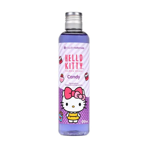 DESODORANTE COLÔNIA SPLASH HELLO KITTY CANDY 210ML