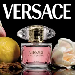 VERSACE BRIGHT CRYSTAL PARFUM PERFUME FEMININO 90ML