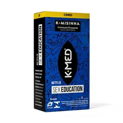 PRESERVATIVO CIMED K-MISINHA SEX EDUCATION COM 8 UNIDADES