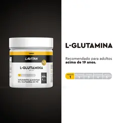 LAVITAN L-GLUTAMINA EM PÓ 300G