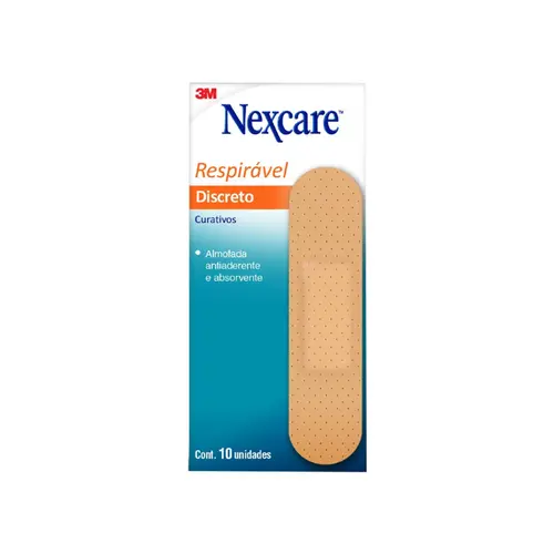 CURATIVOS NEXCARE TRADICIONAIS COM 10 UNIDADES
