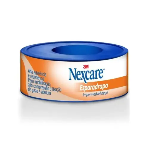 ESPARADRAPO NEXCARE IMPERMEÁVEL BEGE 12MM X 3M