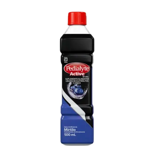 SUPLEMENTO ALIMENTAR PEDIALYTE ACTIVE SABOR MIRTILO 500ML