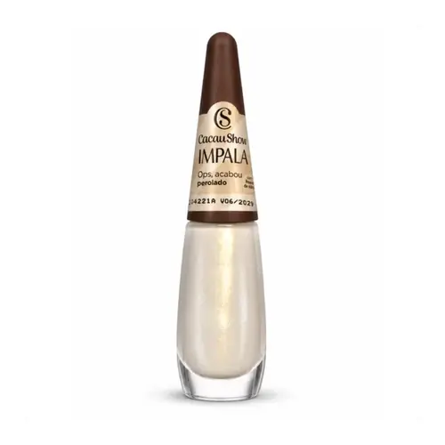 ESMALTE IMPALA CACAU SHOW PEROLADO OPS, ACABOU! 7,5ML