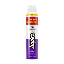 DESODORANTE AEROSOL CIMED SUPER COTTON 250ML