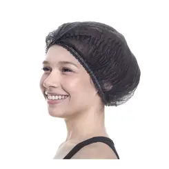 TOUCA PARA CABELO NERO PRETA SANTA CLARA REFERÊNCIA 616