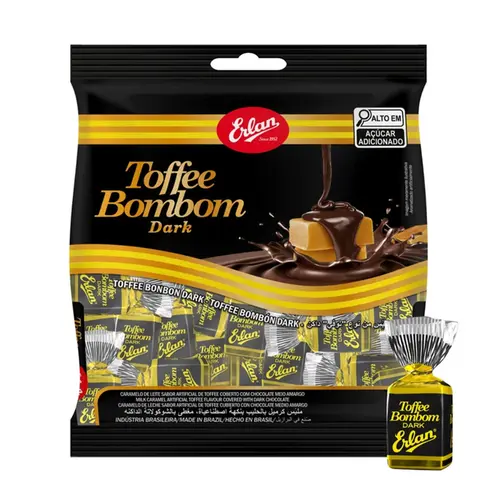 BOMBOM ERLAN TOFFEE DARK 100G