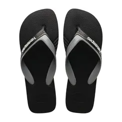 CHINELO HAVAIANAS DUAL CINZA AÇO E PRETO TAMANHO 39
