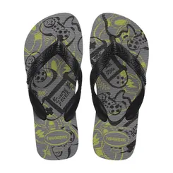 CHINELO HAVAIANAS KIDS ATHLETIC CINZA AÇO TAMANHO 31