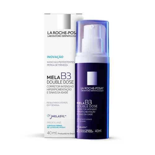 CREME HIDRATANTE FACIAL LA ROCHE-POSAY MELA B3 DOUBLE DOSE 40ML