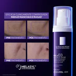 CREME HIDRATANTE FACIAL LA ROCHE-POSAY MELA B3 DOUBLE DOSE 40ML