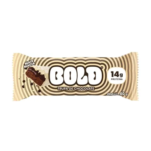 BARRA DE PROTEINA BOLD TRUFA DE CHOCOLATE 40G