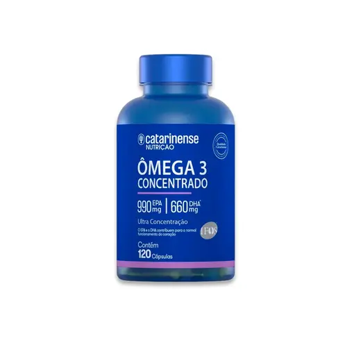 ÔMEGA 3 CONCENTRADO CATARINENSE COM 120 CÁPSULAS