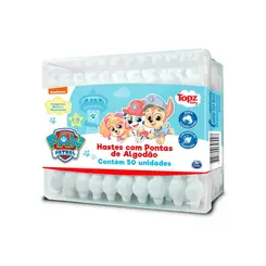 HASTES FLEXÍVEIS TOPZ BABY PATRULHA CANINA COM 50 UNIDADES
