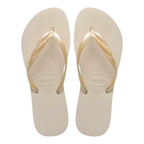 CHINELO HAVAIANAS FANTASIA STYLE BEGE PALHA TAMANHO 37