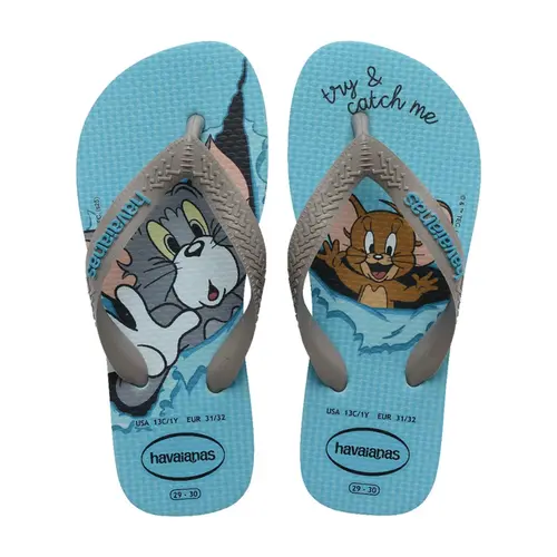 CHINELO HAVAIANAS KIDS T WARNER AZUL MACEIÓ TAMANHO 31