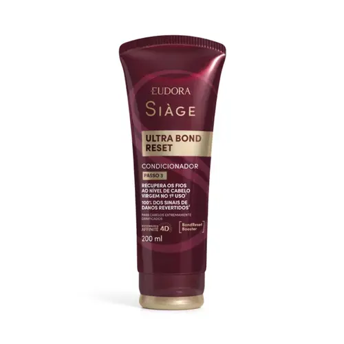 CONDICIONADOR EUDORA SIAGE ULTRA BOND RESET 200ML