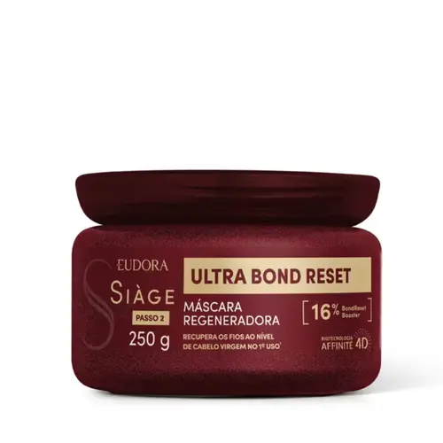 MÁSCARA DE TRATAMENTO CAPILAR EUDORA SIAGE ULTRA BOND RESET 250G