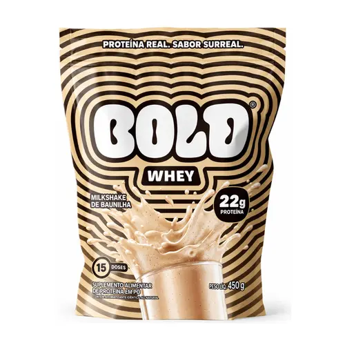 BOLD WHEY MILKSHAKE DE BAUNILHA 450G