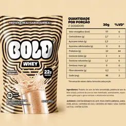 BOLD WHEY MILKSHAKE DE BAUNILHA 450G