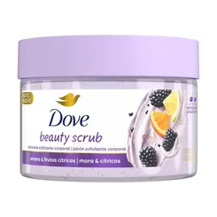 SABONETE ESFOLIANTE CORPORAL DOVE BEAUTY SCRUB AMORA 280G