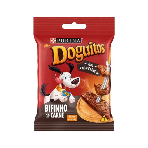 SNACK DOGUITOS BIFINHO SABOR CARNE 65G