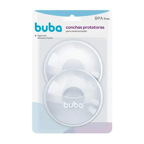 CONCHAS PROTETORAS PARA AMAMENTAÇÃO BUBA COM 1 PAR