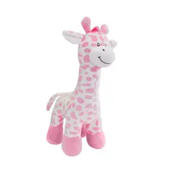 PELÚCIA BUBA GIRAFINHA ROSA