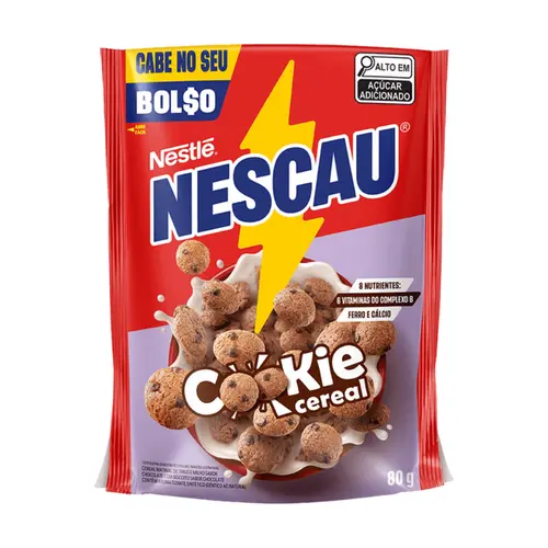 CEREAL MATINAL NESCAU COOKIE SACHE DE 80G