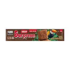 BOLACHA RECHEADA NESTLE SURPRESA CHOCOLATE 130G