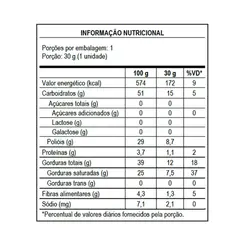 CHOCOLATE LOWÇUCAR 70% CACAU 30G
