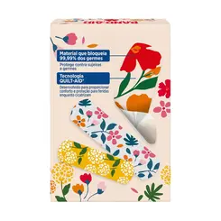 CURATIVOS BAND-AID FLORES COM 30 UNIDADES