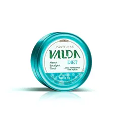 PASTILHA VALDA DIET LATA 50G