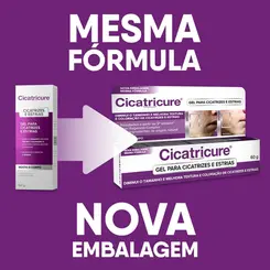 GEL PARA CICATRIZES E ESTRIAS CICATRICURE ROSTO E CORPO 30G