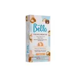 FOLHAS PRONTAS PARA DEPILAÇÃO FACIAL DEPIL BELLA OLEO DE ARGAN 16UN