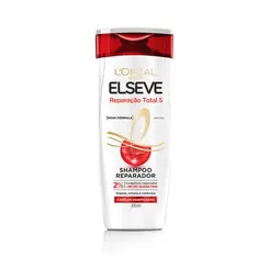 SHAMPOO ELSEVE REPARAÇAO TOTAL 5+ 200ML – FORÇA E RECONSTRUÇAO