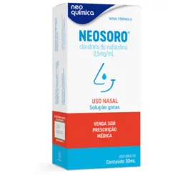 NEOSORO SOLUÇÃO NASAL ADULTO 30ML