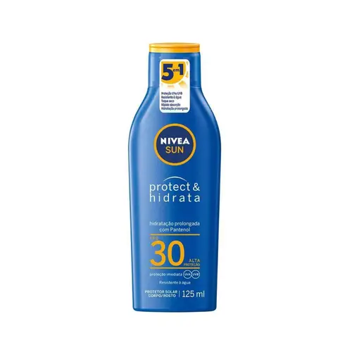 PROTETOR SOLAR NIVEA SUN PROTECT E HIDRATA FPS30 125ML