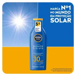 PROTETOR SOLAR NIVEA SUN PROTECT E HIDRATA FPS30 125ML
