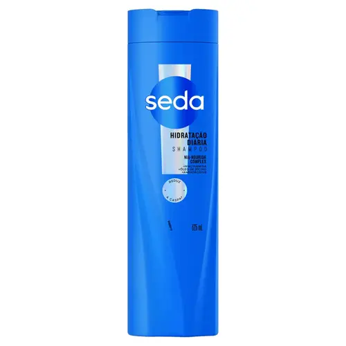 SHAMPOO SEDA HIDRATAÇÃO DIARIA - AÇÃO ANTI CASPA 325ML