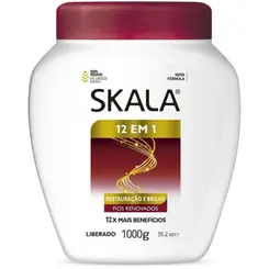 CREME DE TRATAMENTO 12 EM 1 PLUS  SKALA  1K