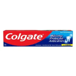 PASTA DE DENTE COLGATE MAXIMA PROTEÇÃO ANTICÁRIES MENTA 90G