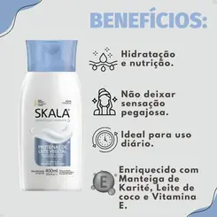 HIDRATANTE SKALA PROTEINAS LEITE 400ML