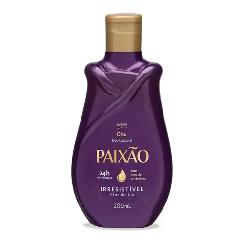 OLEO CORPORAL PAIXAO IRRESISTIVEL - FLOR DE LIS 200 ML