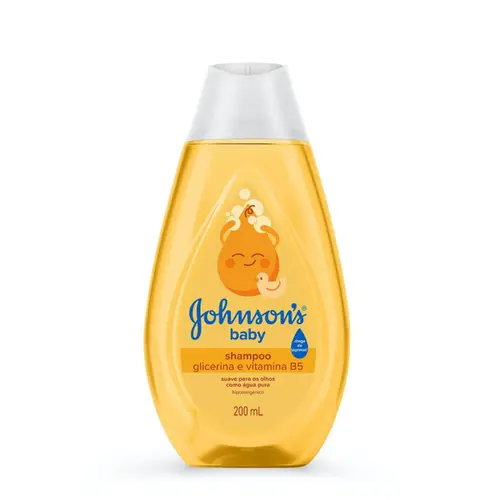 SHAMPOO JOHNSON´S BABY GLICERINA PARA BEBÊ 200ML