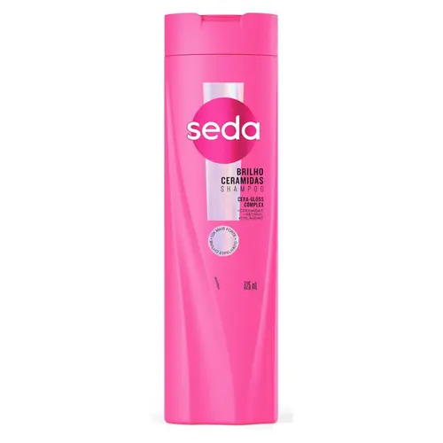 SHAMPOO SEDA BRILHO CERAMIDAS - LIMPA SEM RESSECAR 325ML